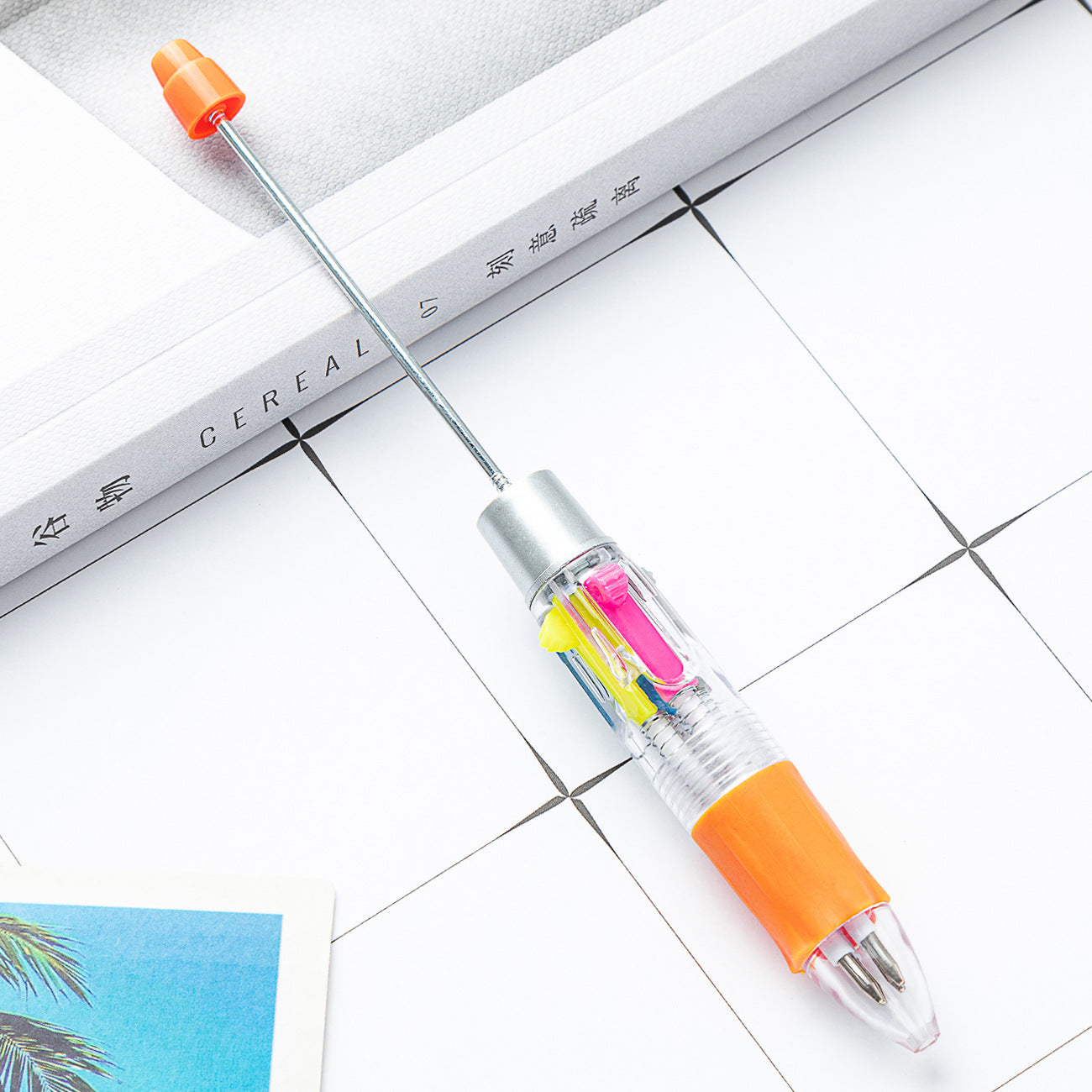 Wholesale Beadable Pens Multi-color Plastic Pens